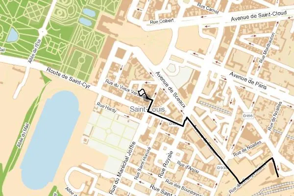 Apartamento Studette Rémilly à Versalles